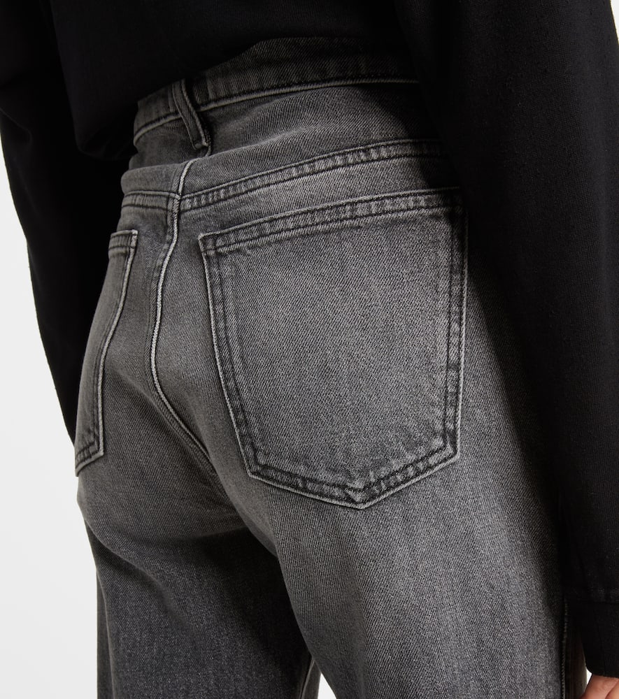 Danielle high-rise straight jeans