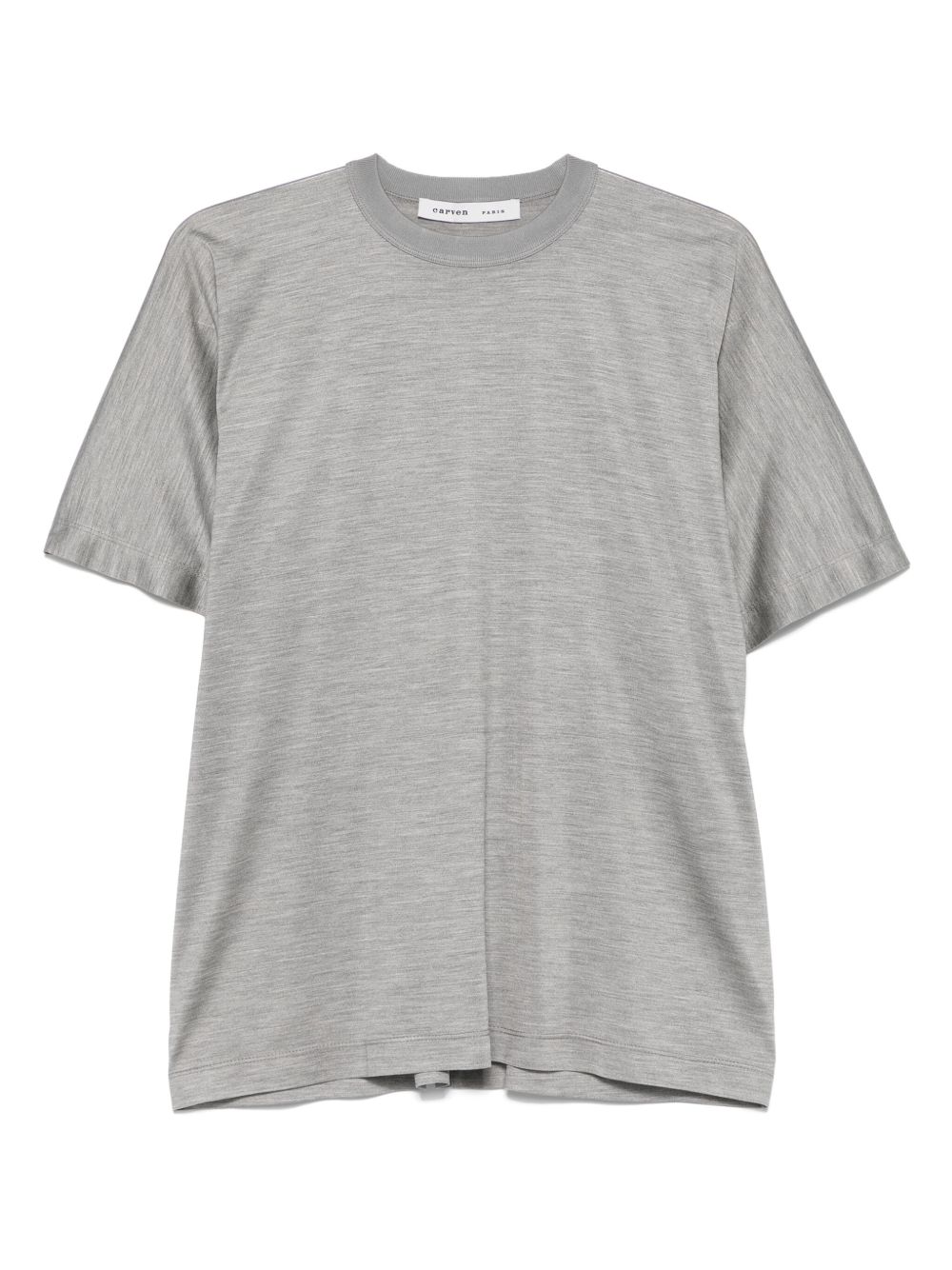 Carven silk T-shirt - Grey