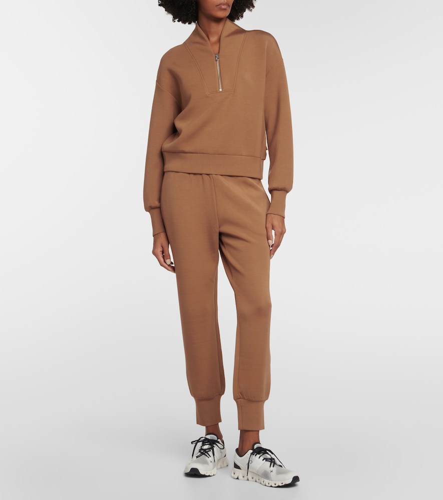 Davidson half-zip sweater