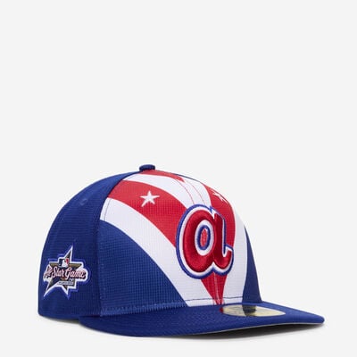 59Fifty Atlanta Braves Icon Allstar Logo Fitted Hat in Blue