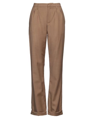 Woman Pants Sand Size 25 Virgin Wool