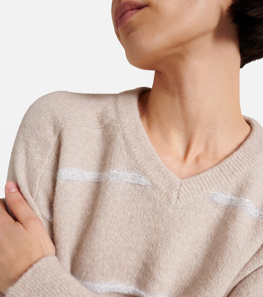 V-neck sweater