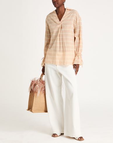Woman Top Apricot Size 2 Cotton