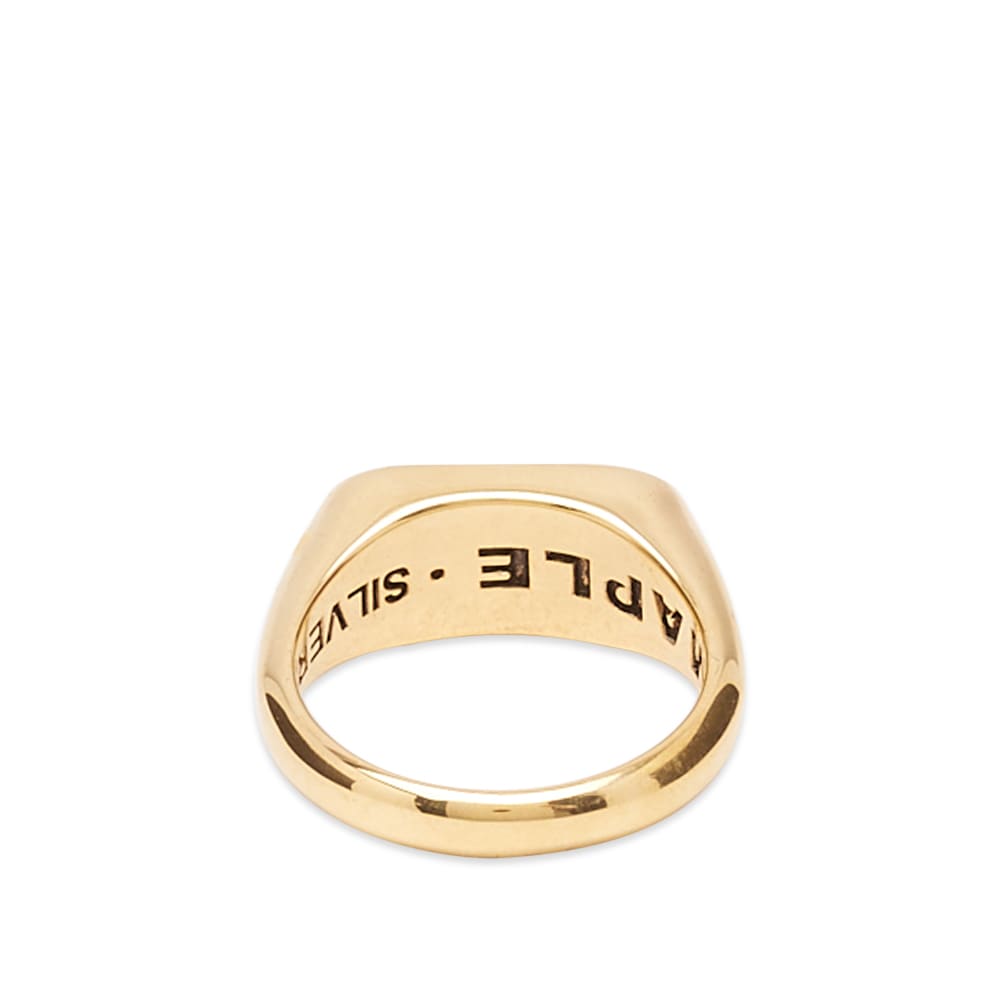 Men's Danny Signet Ring in Gold/Abalone