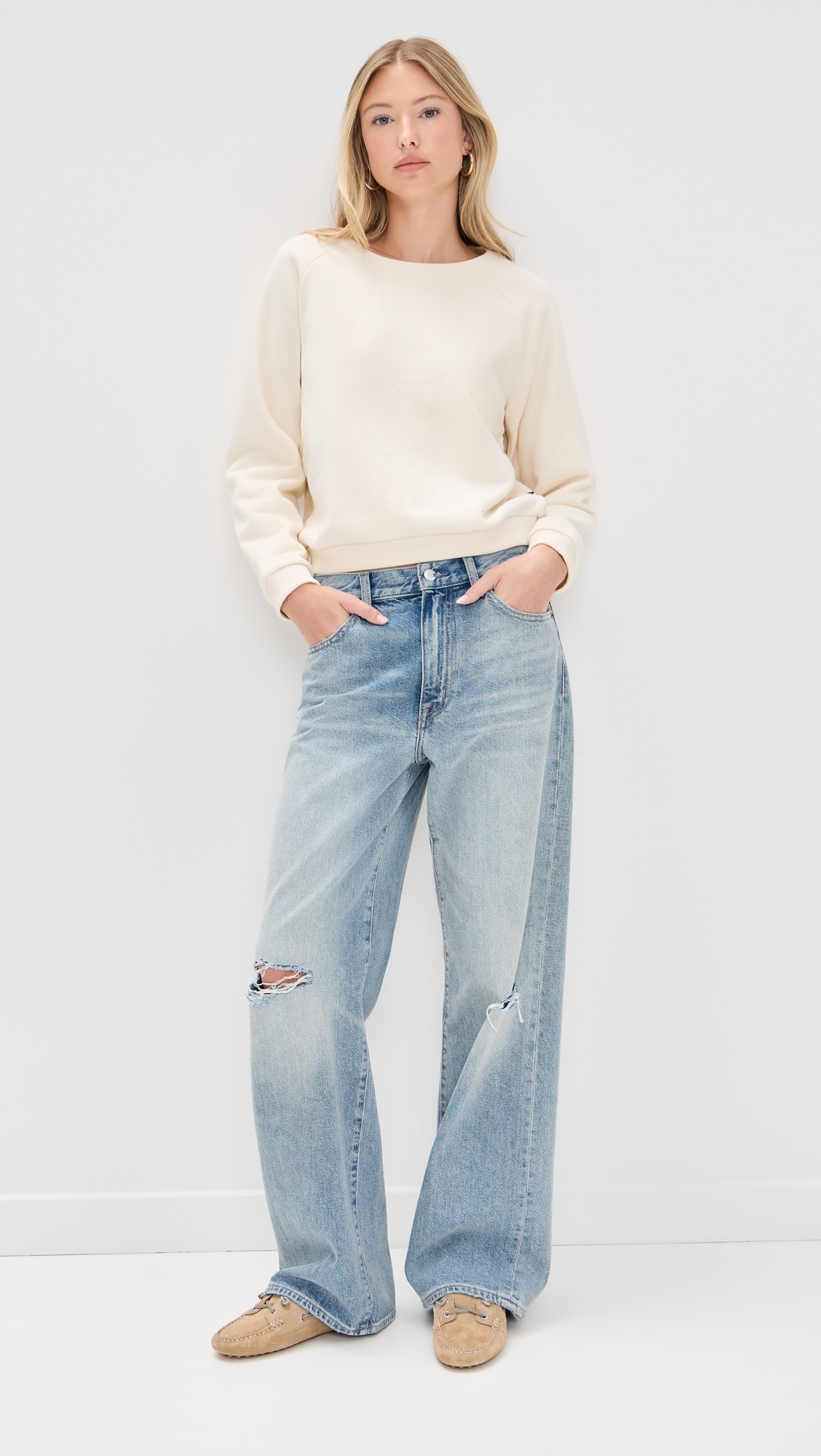 The Daily Sweatshirt Natural White