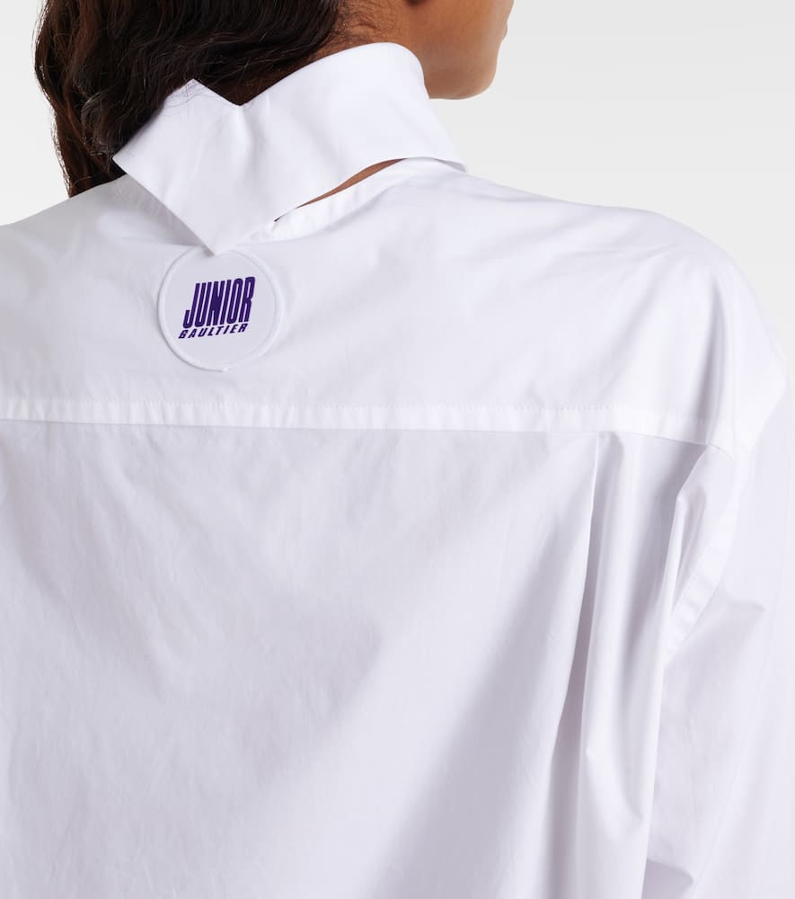Cotton poplin shirt