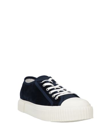 Man Sneakers Navy Size 5 Textile fibers, Rubber