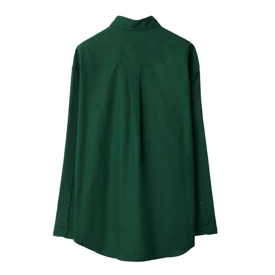 Equestrian Knight Embroiered Cotton Shirt