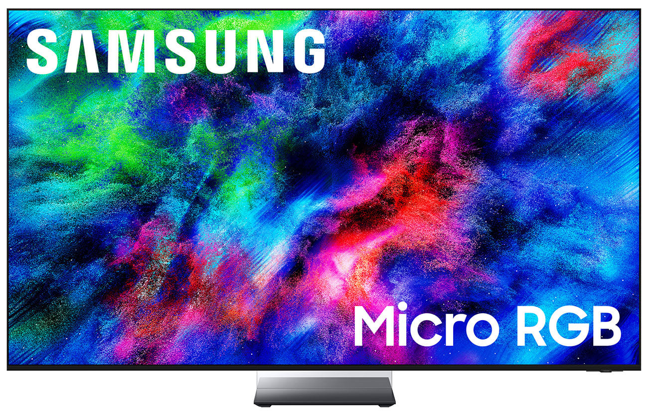 R95H Series 75-Inch Micro RGB 4K UHD Smart Tizen TV with Vision AI