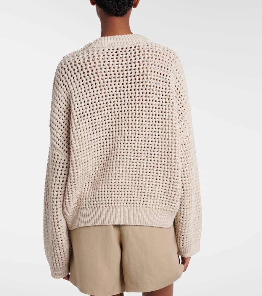 Cotton-blend sweater