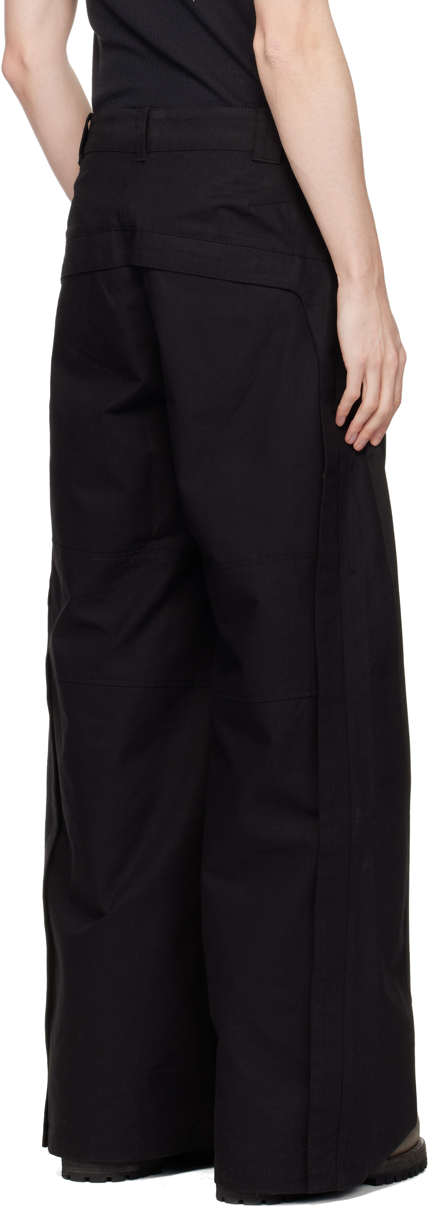 Black Kinarak Wired Trousers