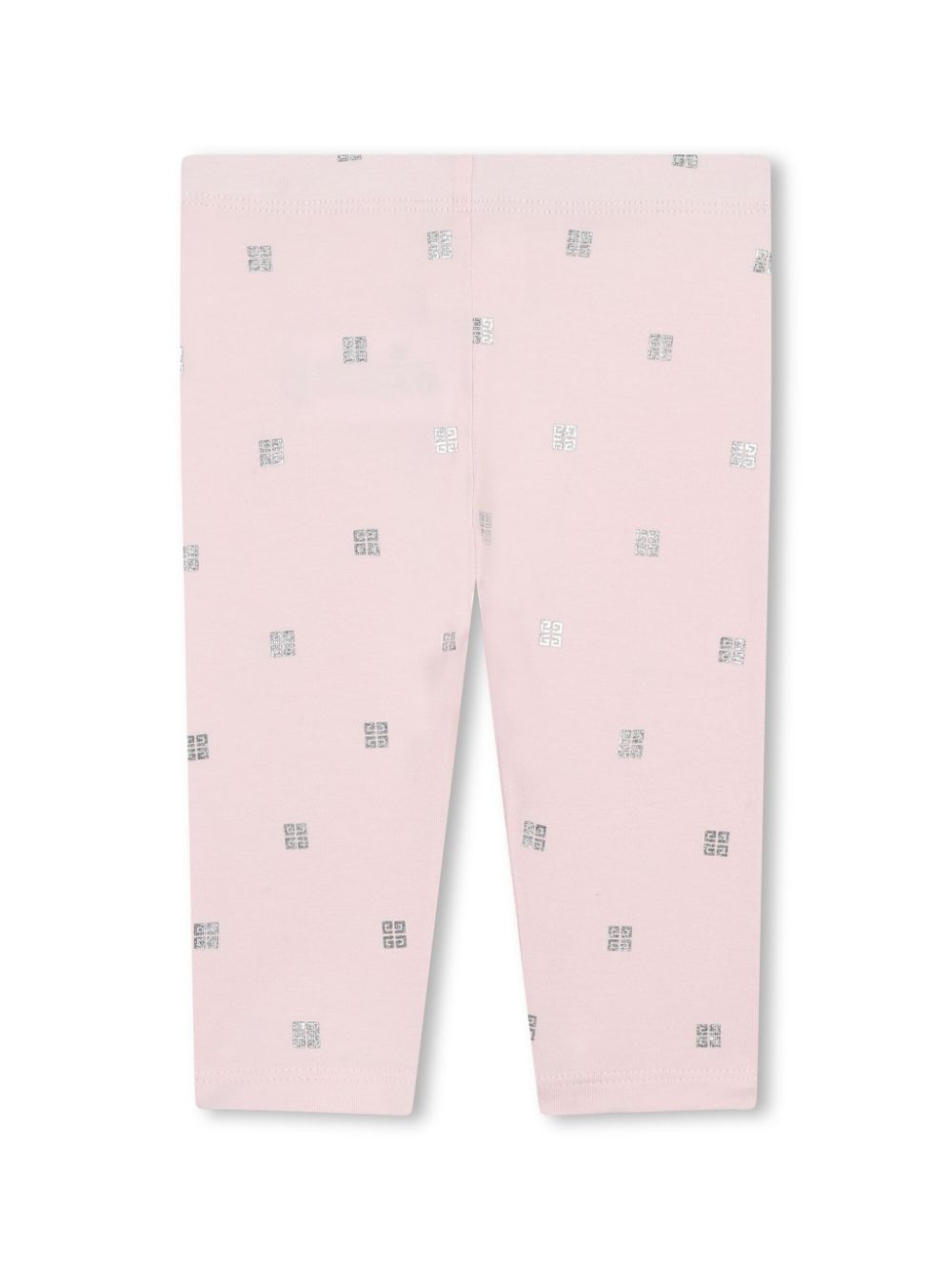 4G-print stretch-cotton trousers - Pink
