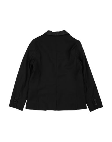 Monnalisa Kid Boy Blazer Midnight blue Size 12 Polyester, Viscose