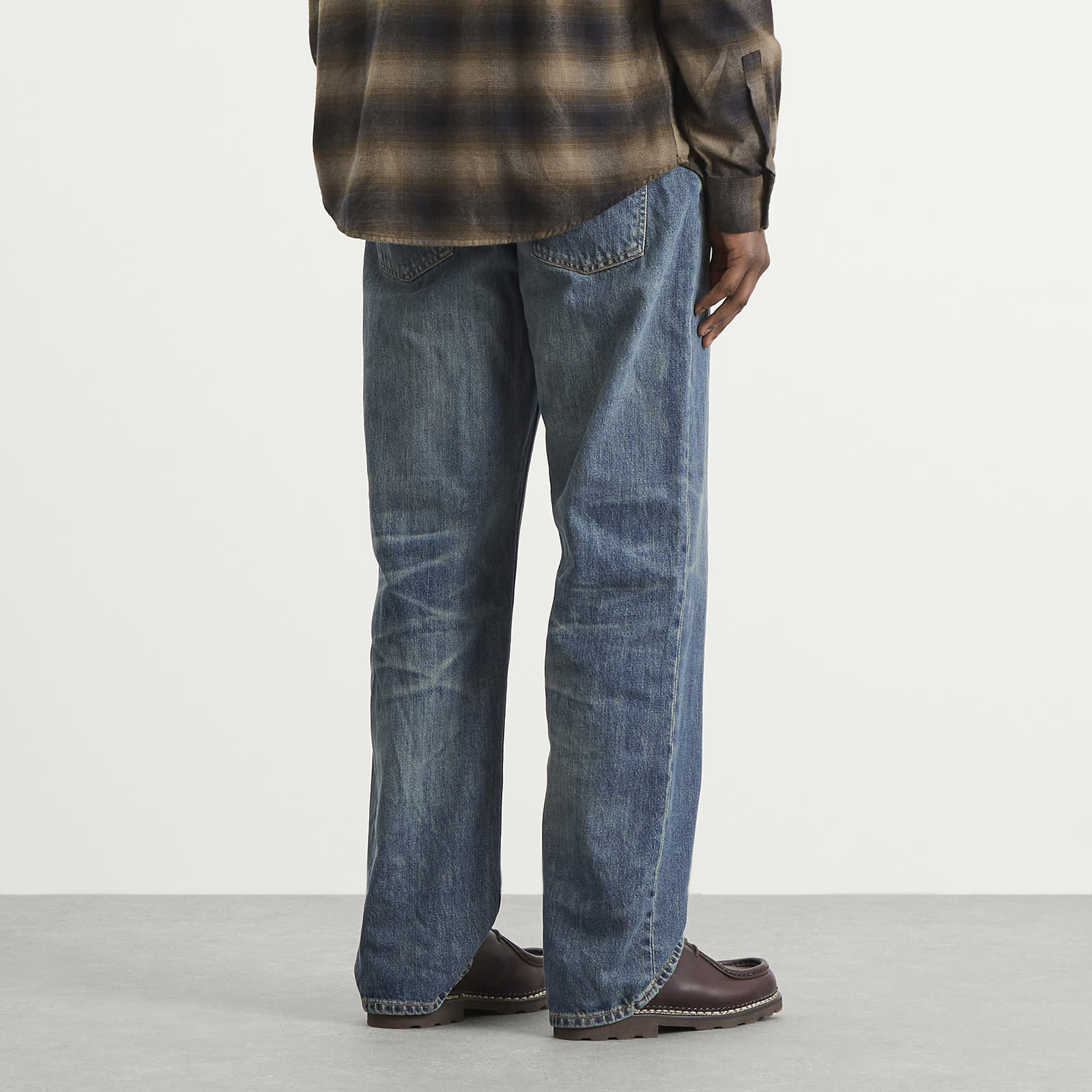 Men's Tuff Tony Wide Leg Jeans in Thriller Tracks