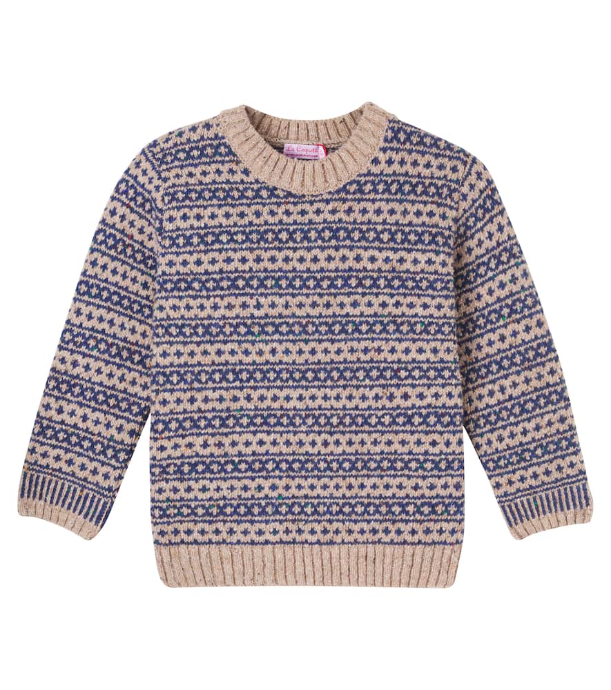 Austen Fair Isle wool-blend sweater