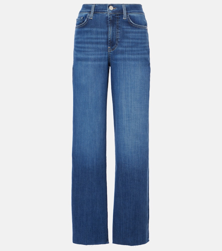 Le Slim Palazzo wide-leg jeans