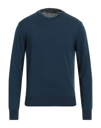 Man Sweater Navy Size 44 Cotton, Polyamide