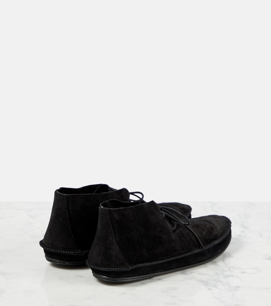 The Row Tyler suede ankle boots