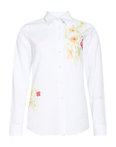 Woman Shirt White Size 6 Cotton