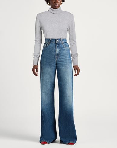 Woman Turtleneck Light grey Size L/XL Viscose, Polyamide, Polyester