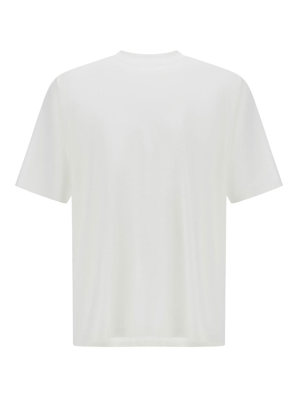 Stretch-Cotton Jersey T-Shirt With Scuba Details