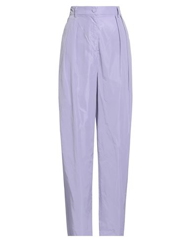 Woman Pants Lilac Size 4 Polyester