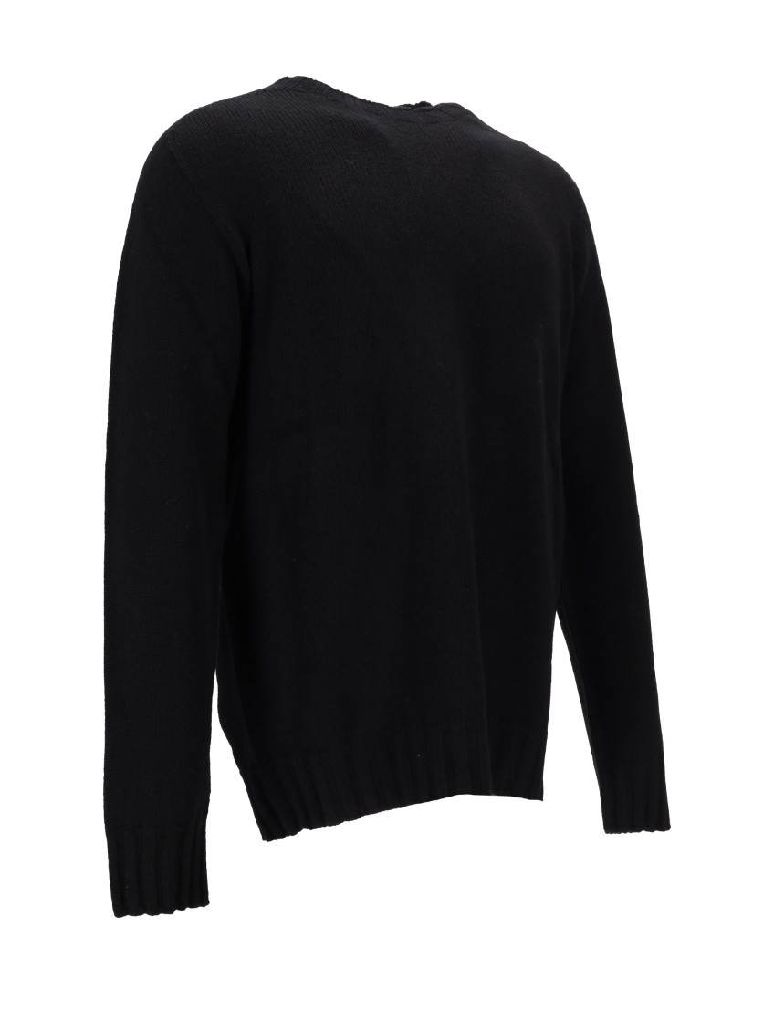 La Rose - h-neck sweater long sleeve