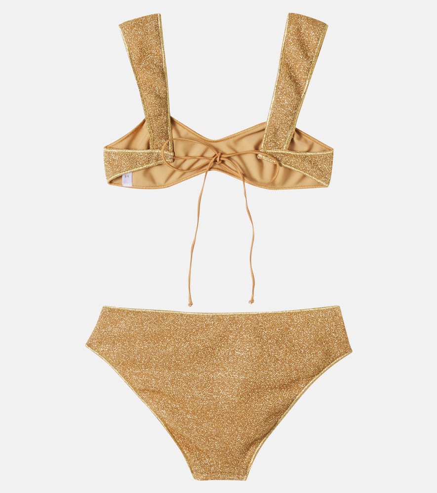 Oséree Kids Lumière embellished bikini