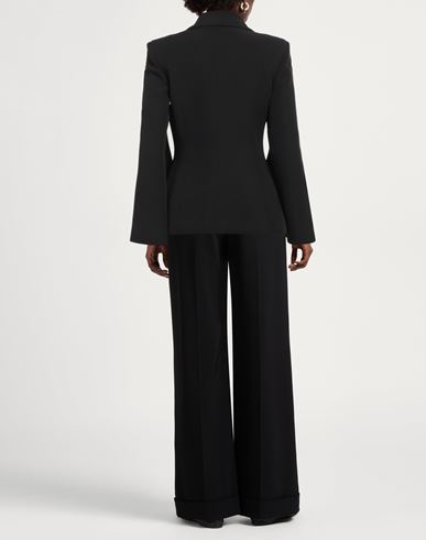 Woman Blazer Black Size 8 Polyester, Elastane