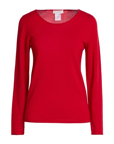 Woman Sweater Red Size S Virgin Wool