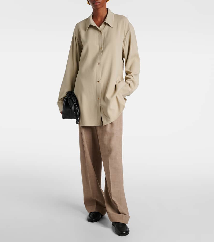 Rumer wool-blend shirt
