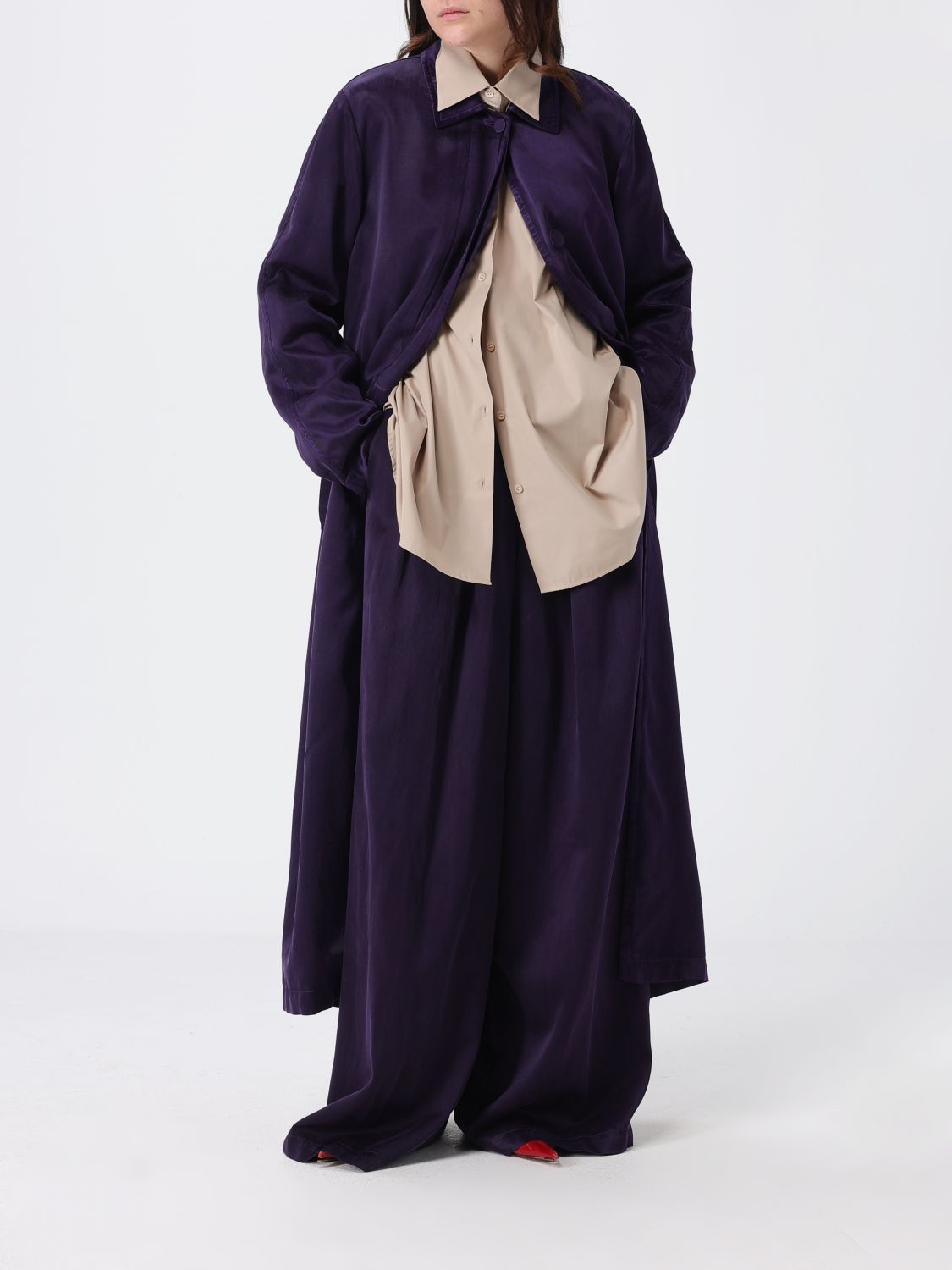 Pants Woman color Blue