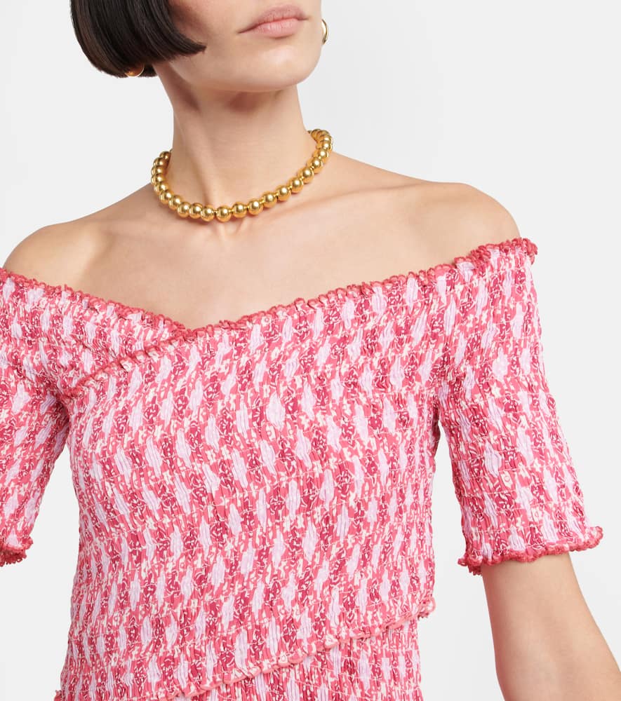 Soledad printed midi dress