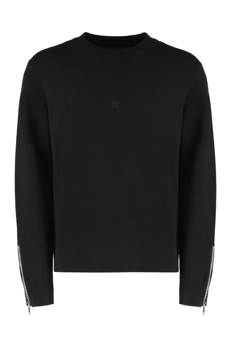 Crew-neck Wool Sweater