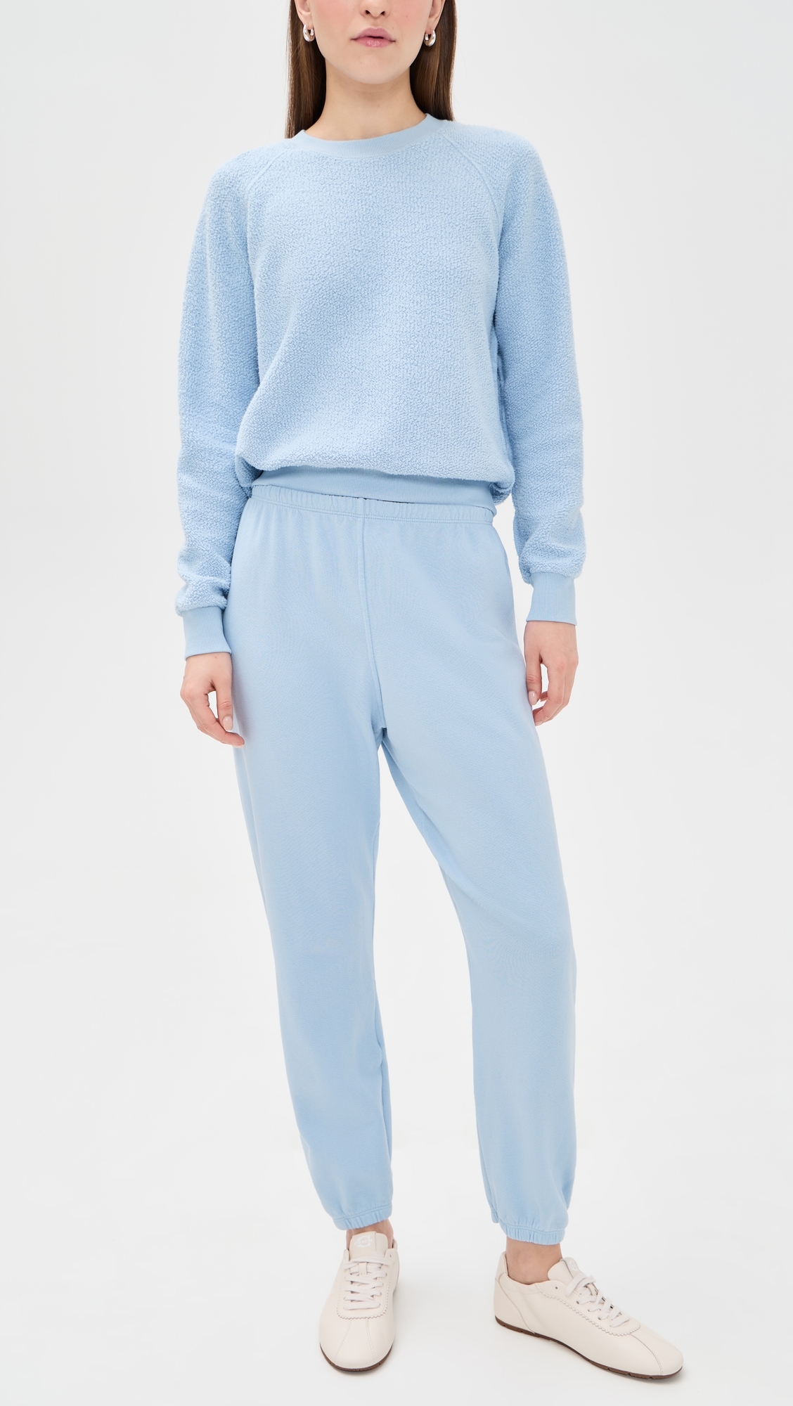 French Terry Easy Sweatpants Powder Blue