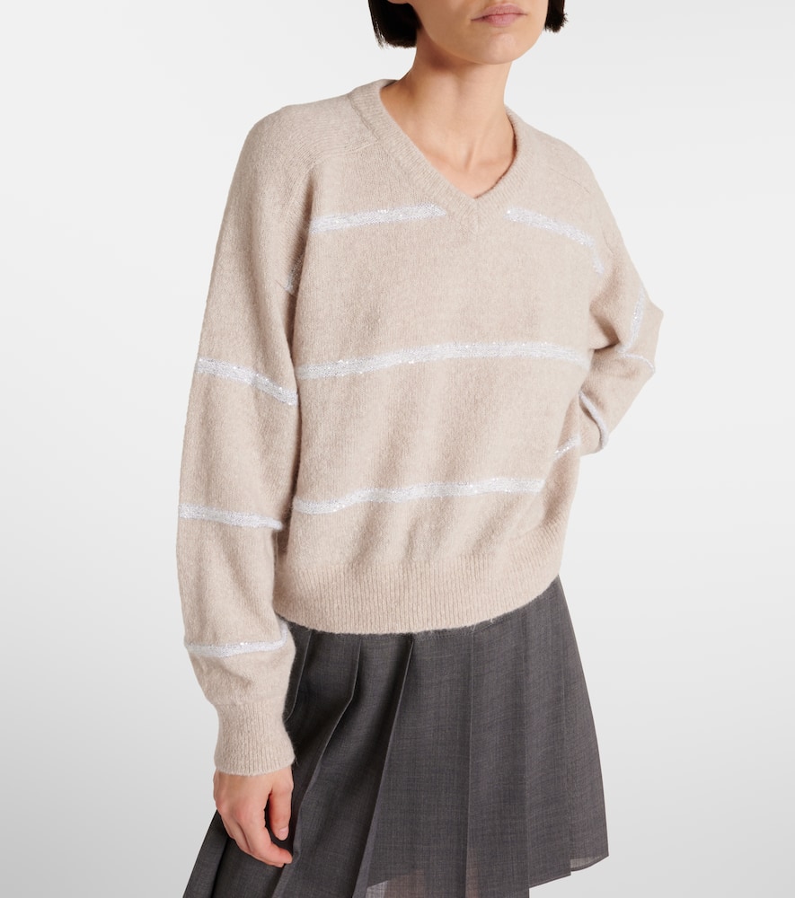 V-neck sweater