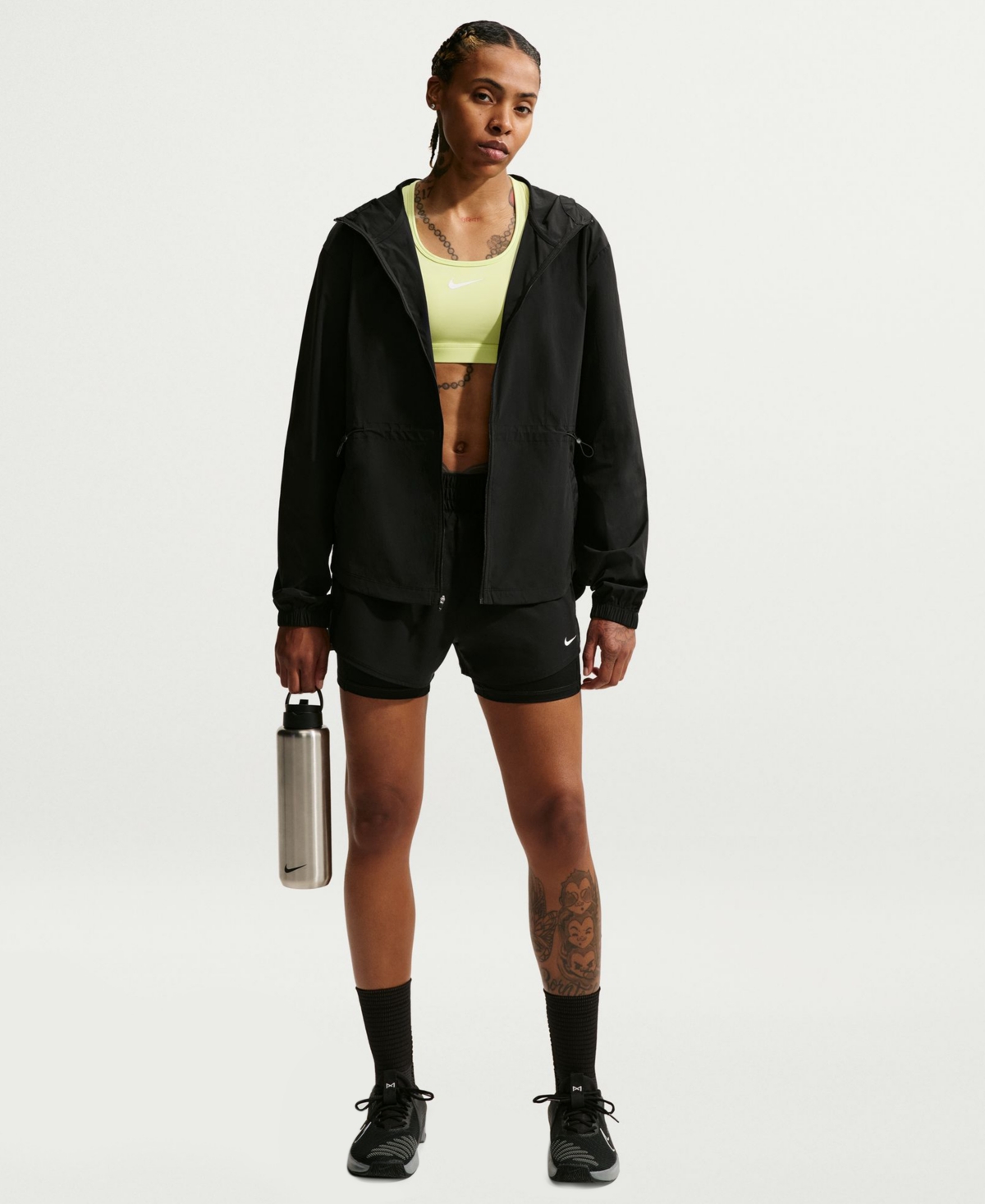 One Women's Dri-fit Jacket - Black/white