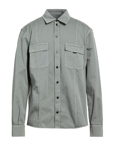 Man Shirt Grey Size 15 ¾ Cotton