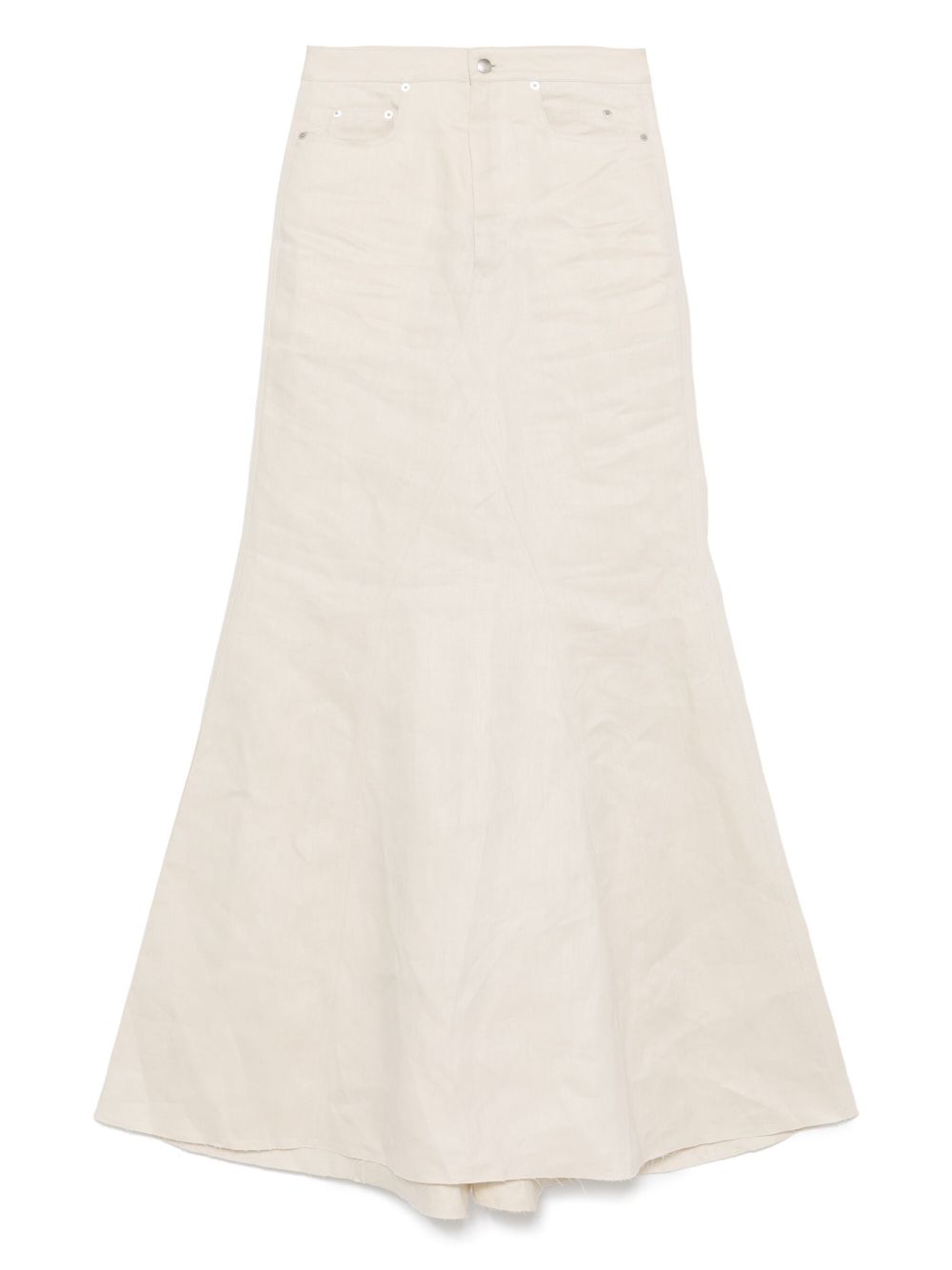 Godet maxi skirt - Black