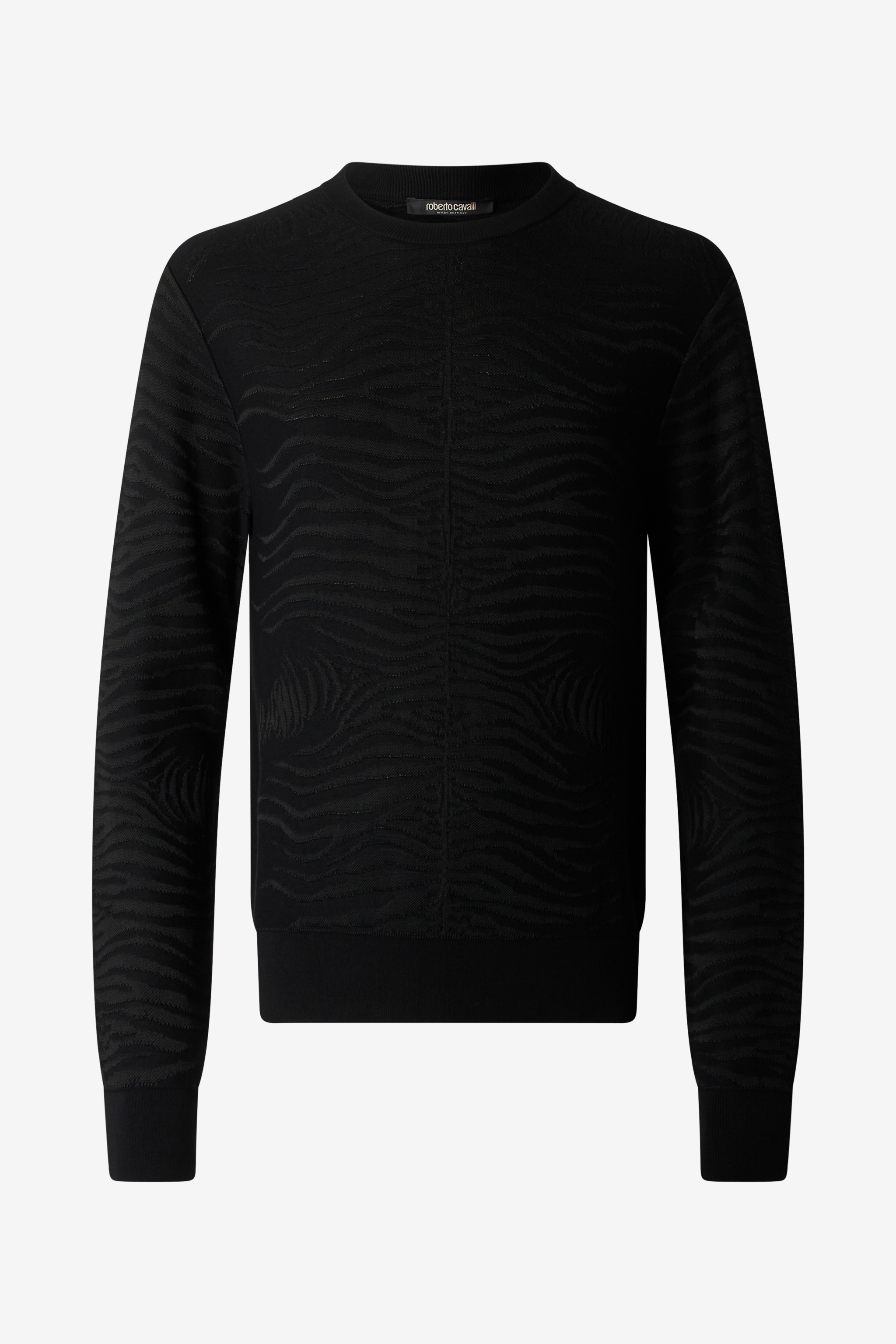 Sweater With Zebra Pattern