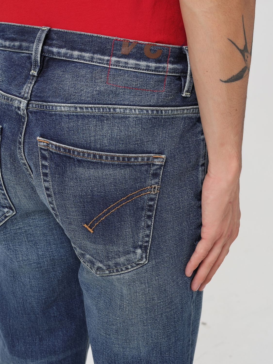 Pants Men color Blue