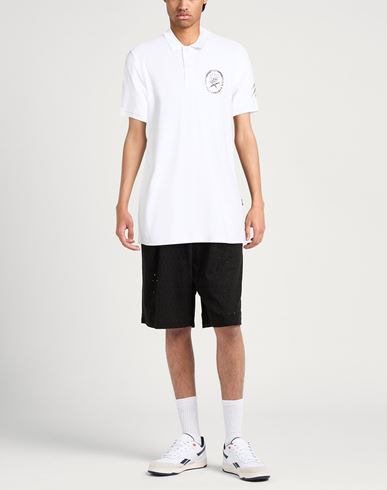 Man Polo shirt White Size XXL Cotton