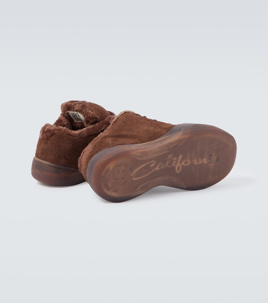 Vamp Skate suede sneakers