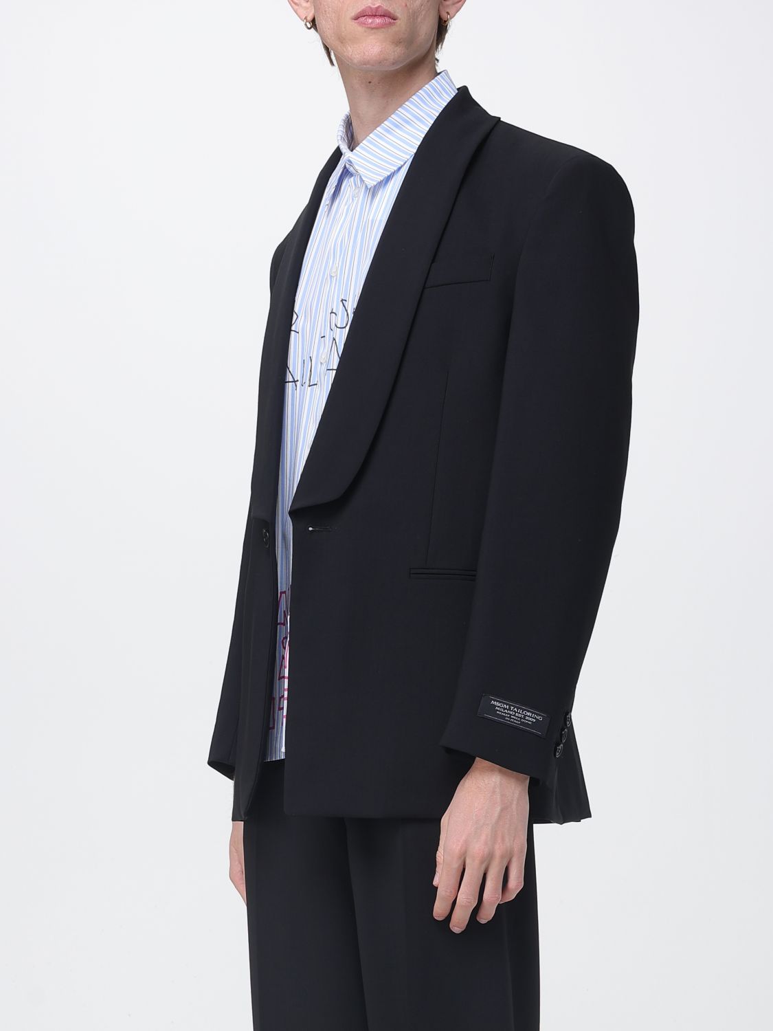 Jacket Men color Black