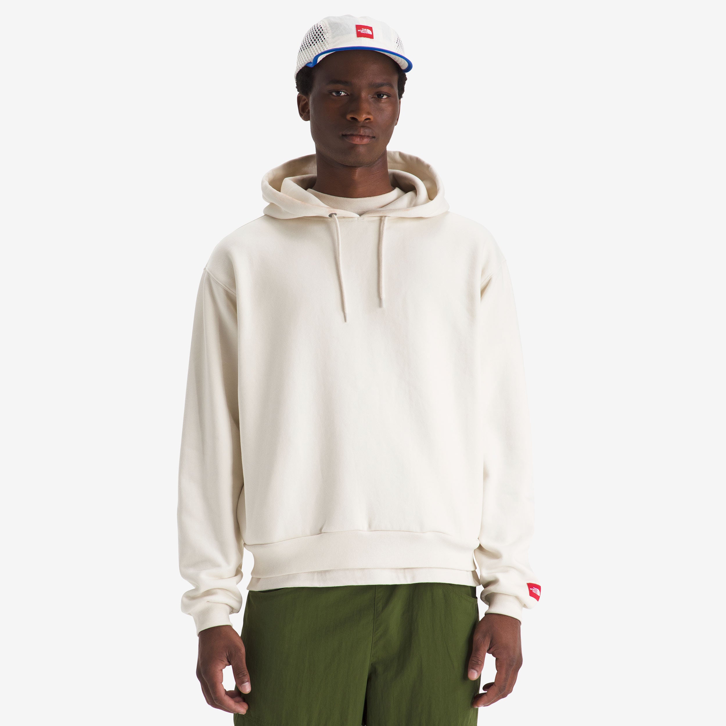 The North Face TNF™ Red Box Hoodie - White Dune - male