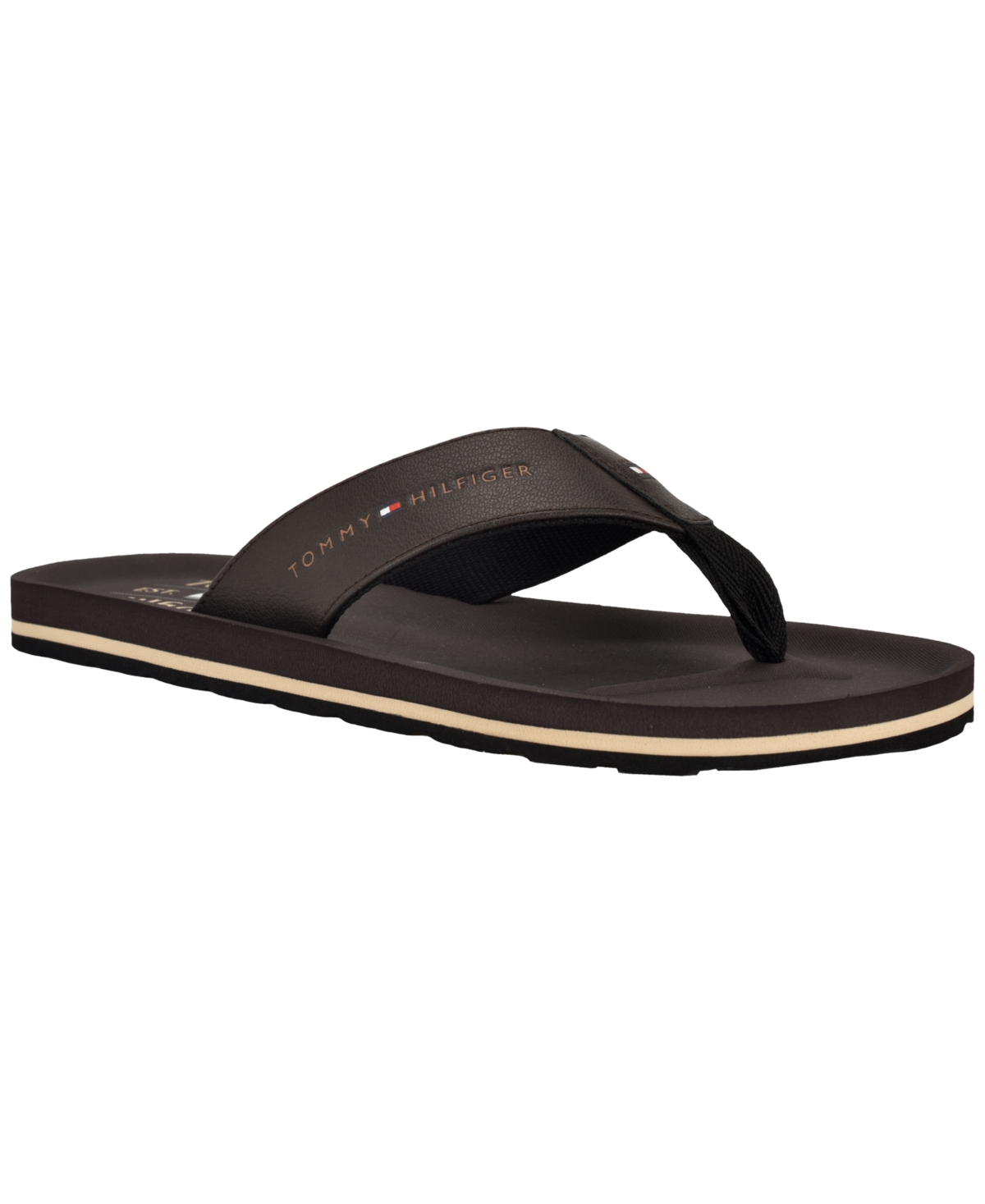 Men's Odunan2 Flip Flop Sandal - Dark Coffee/Black