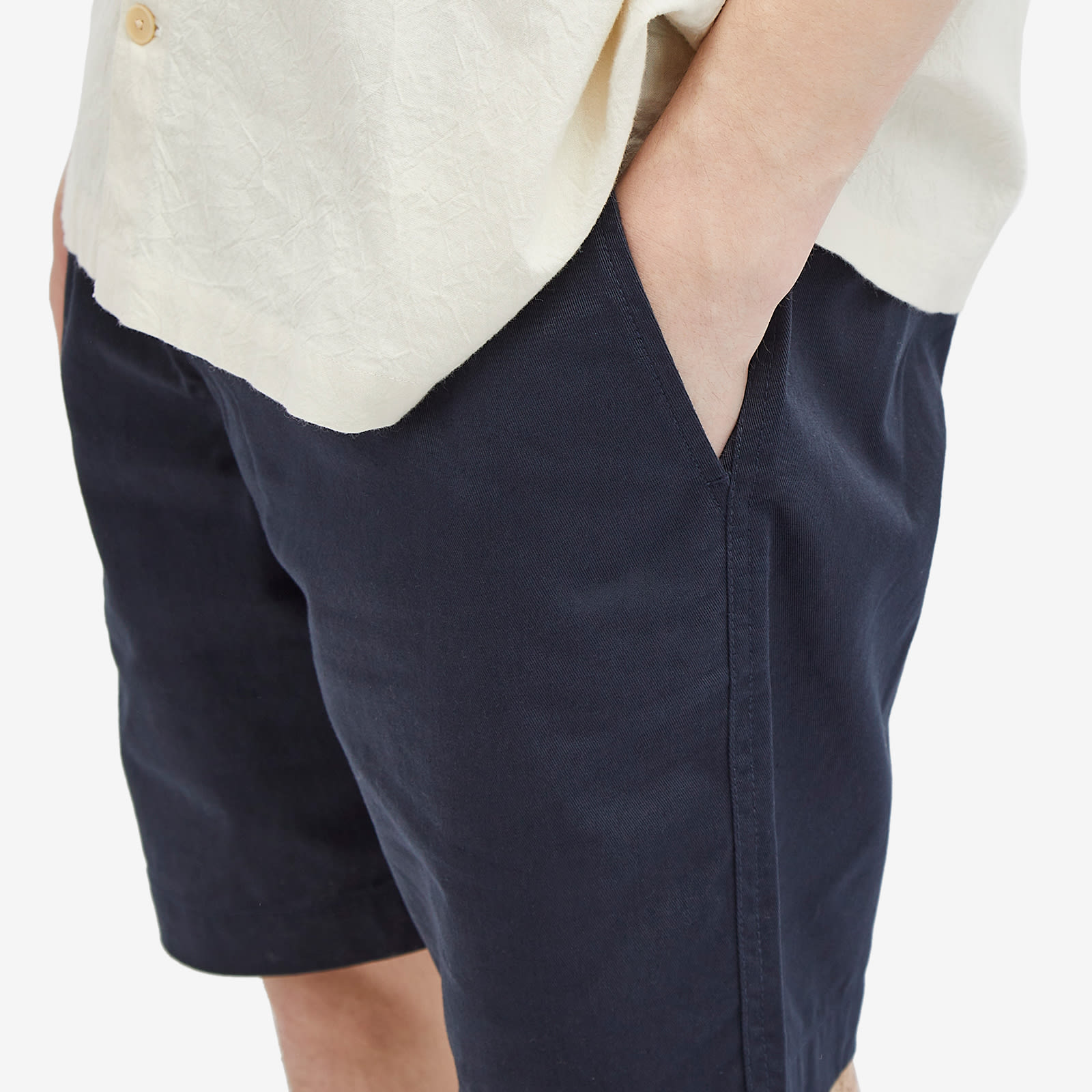 Men's Beach Shorts in Navy, Size Large
