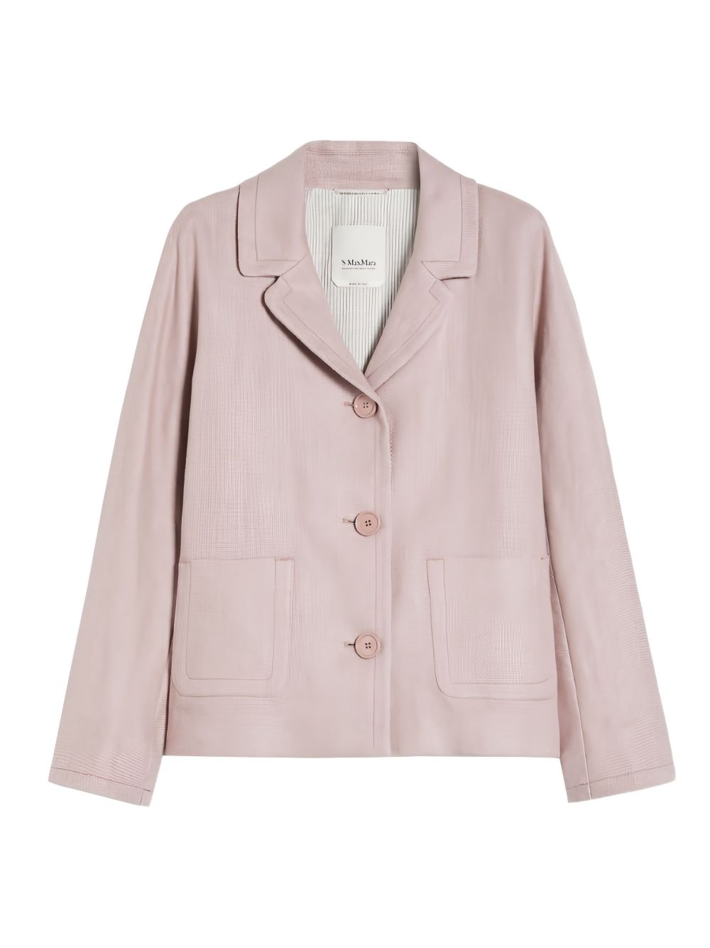 Single-breasted blazer - Pink