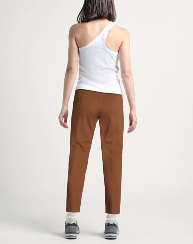 Woman Pants Brown Size 4 Viscose, Polyamide, Elastane