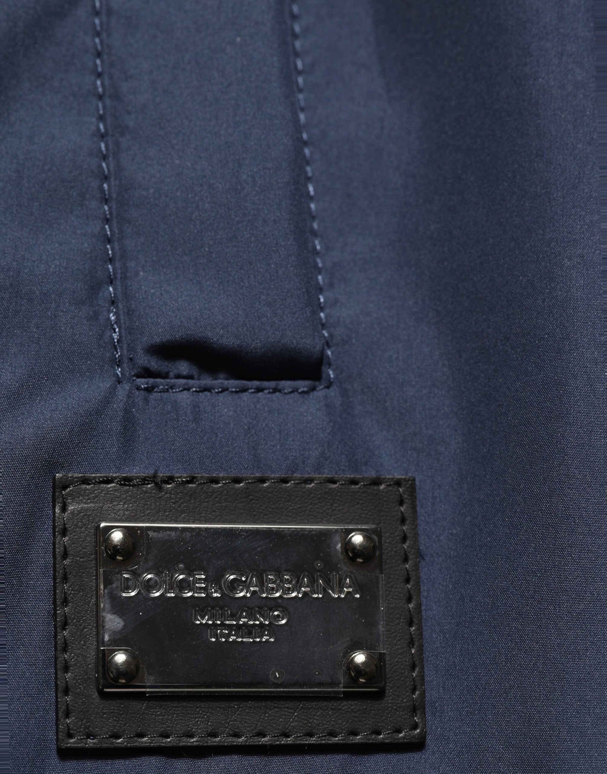 Polyester Joggers — Navy